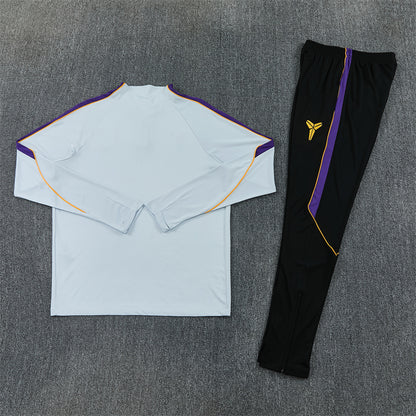 Barcelona Tracksuit-White and Black