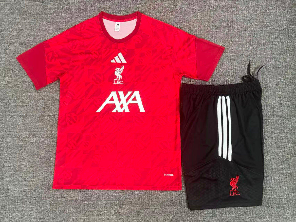 Liverpool Shorts Set-Red and Black