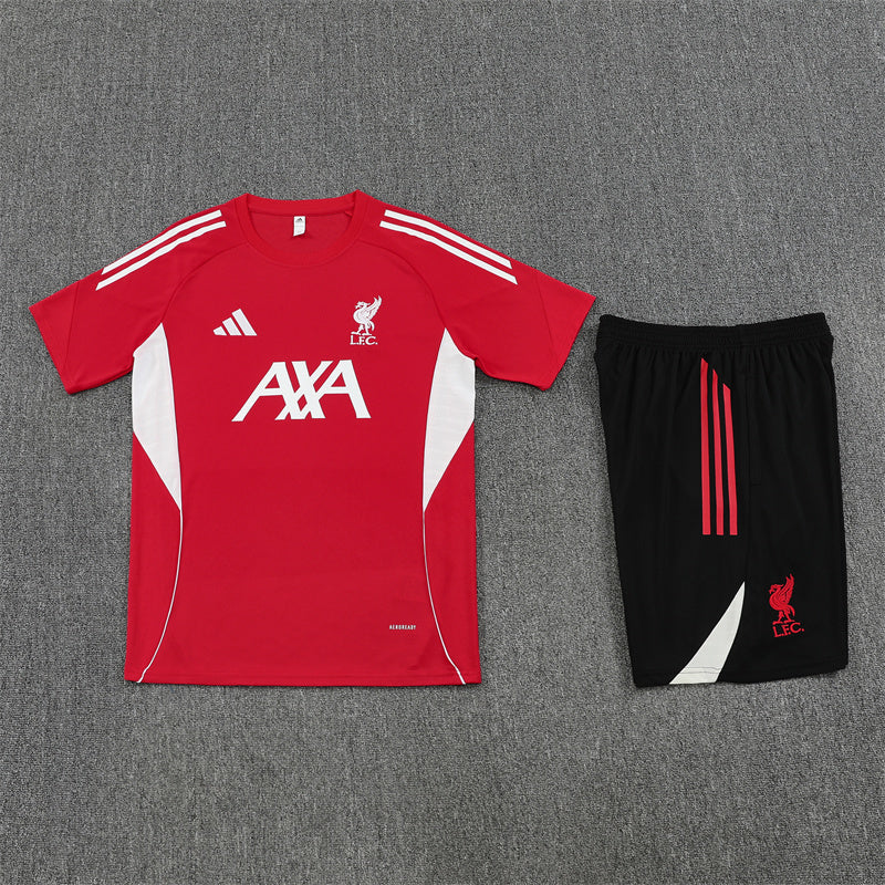 Liverpool Shorts Set-Red and Black