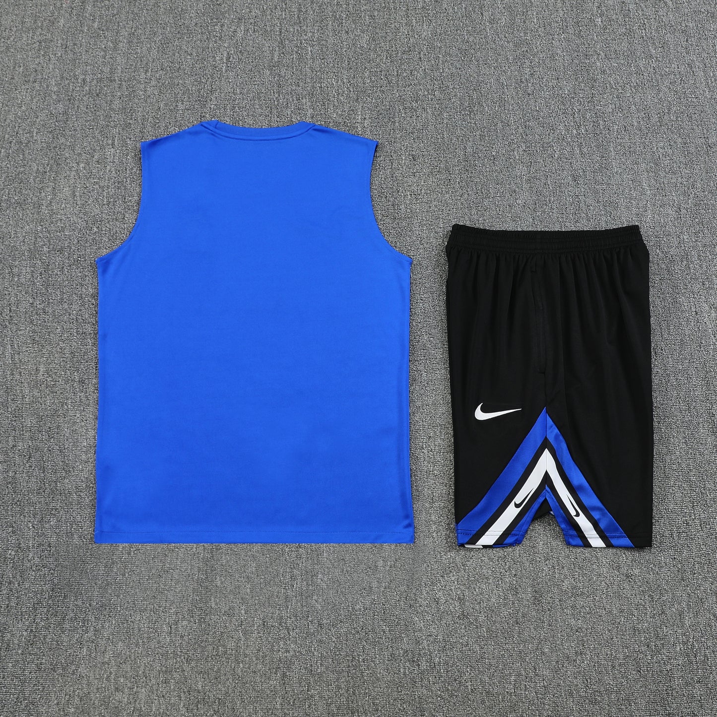 Inter Milan Vest Set-Blue and Black