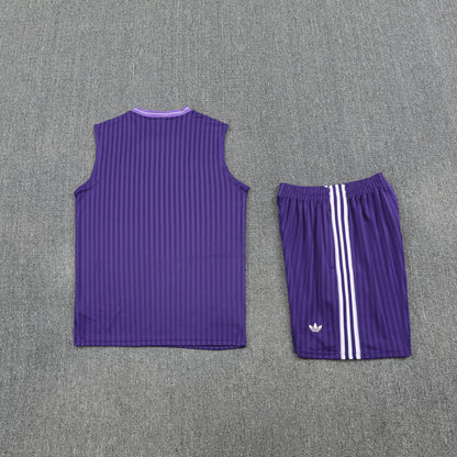 Real Madrid Vest Set-Purple