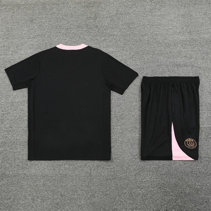 PSG Shorts Set-Black and Pink