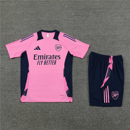 Arsenal Shorts Set-Pink and Navy Blue
