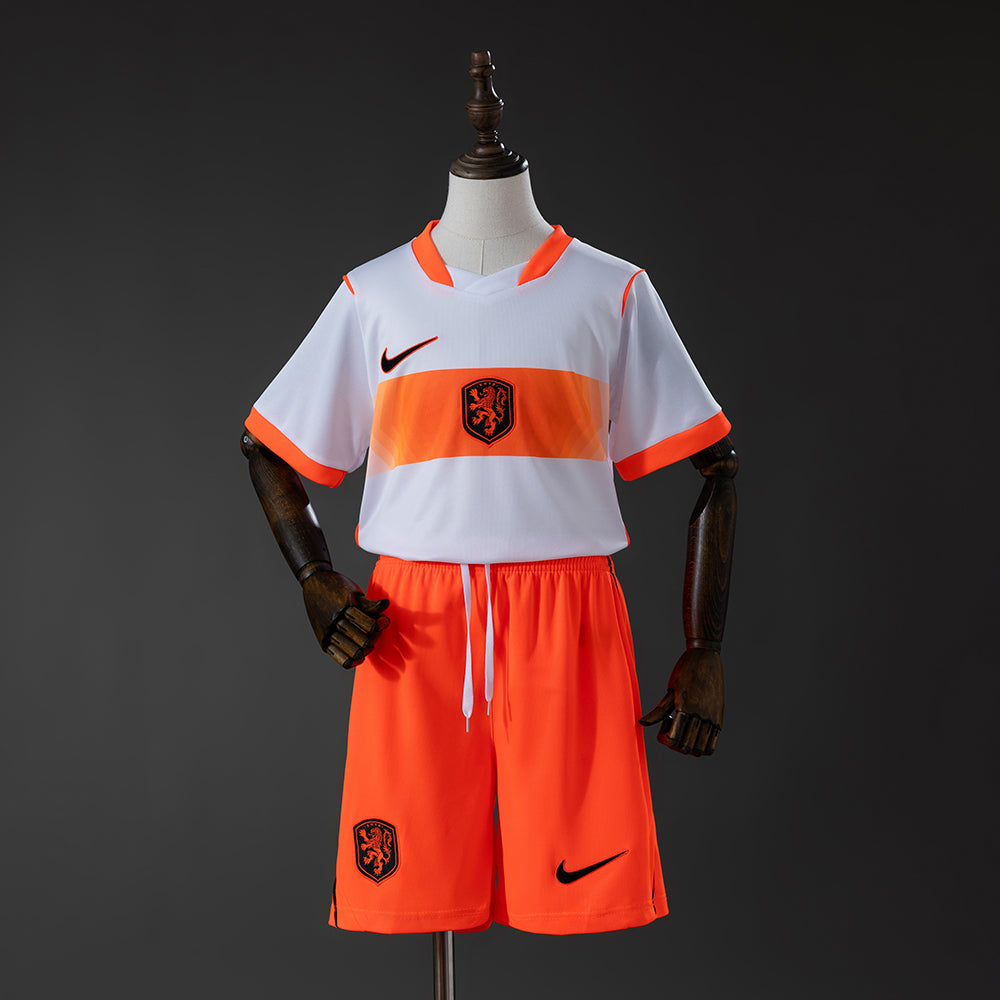 Netherlands 2026 Away Kids Kit Jersey