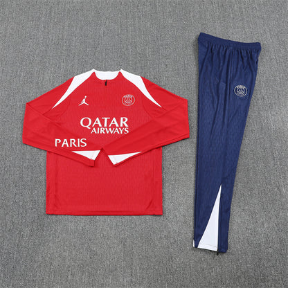 PSG Tracksuit-Red and Navy Blue