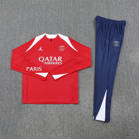 PSG Tracksuit-Red and Navy Blue