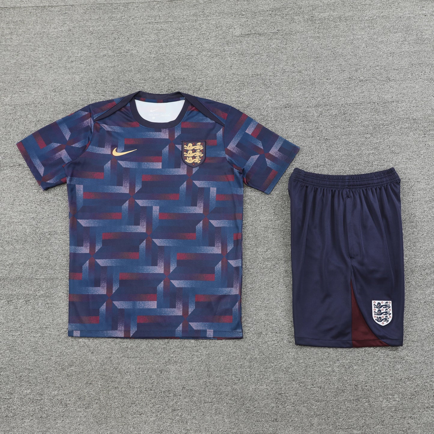 England Vest Set-Navy Blue