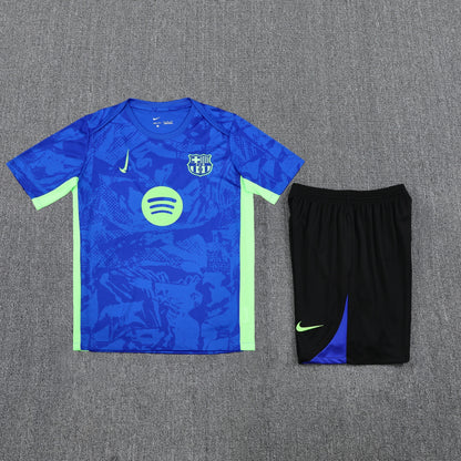 Barcelona Shorts Set-Blue and Black