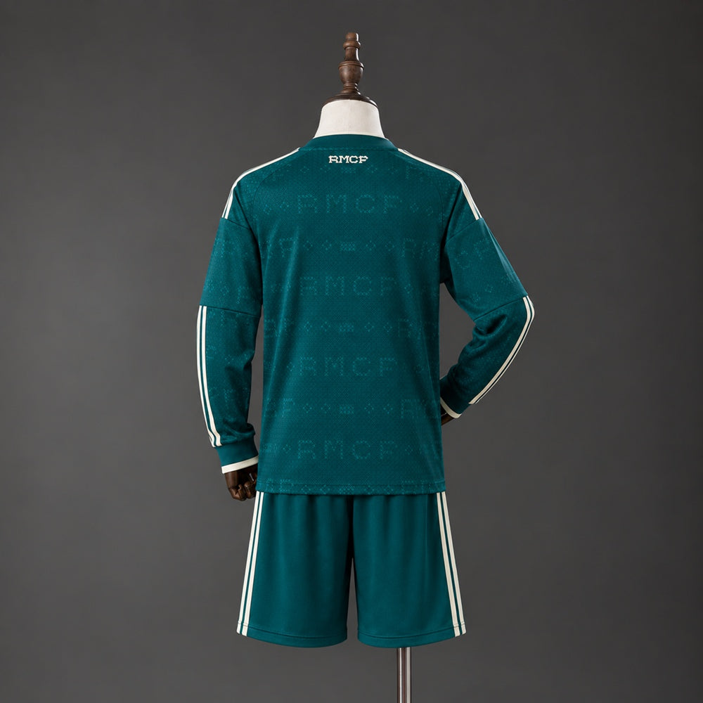 Real Madrid 26/27 Away Long-Sleeve Kids Kit