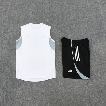 Real Madrid Vest Set-White and Black
