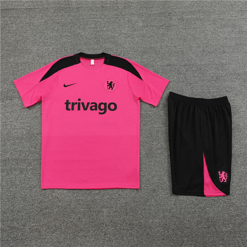 Chelsea Shorts Set-Pink and Black