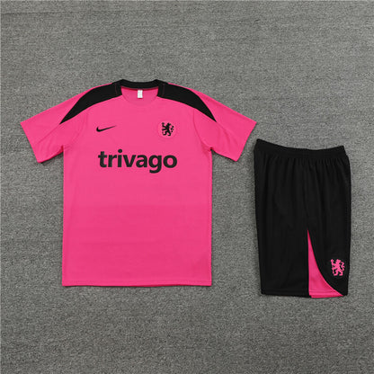 Chelsea Shorts Set-Pink and Black