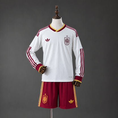 Spain 2026 Away Long-Sleeve Kids Kit