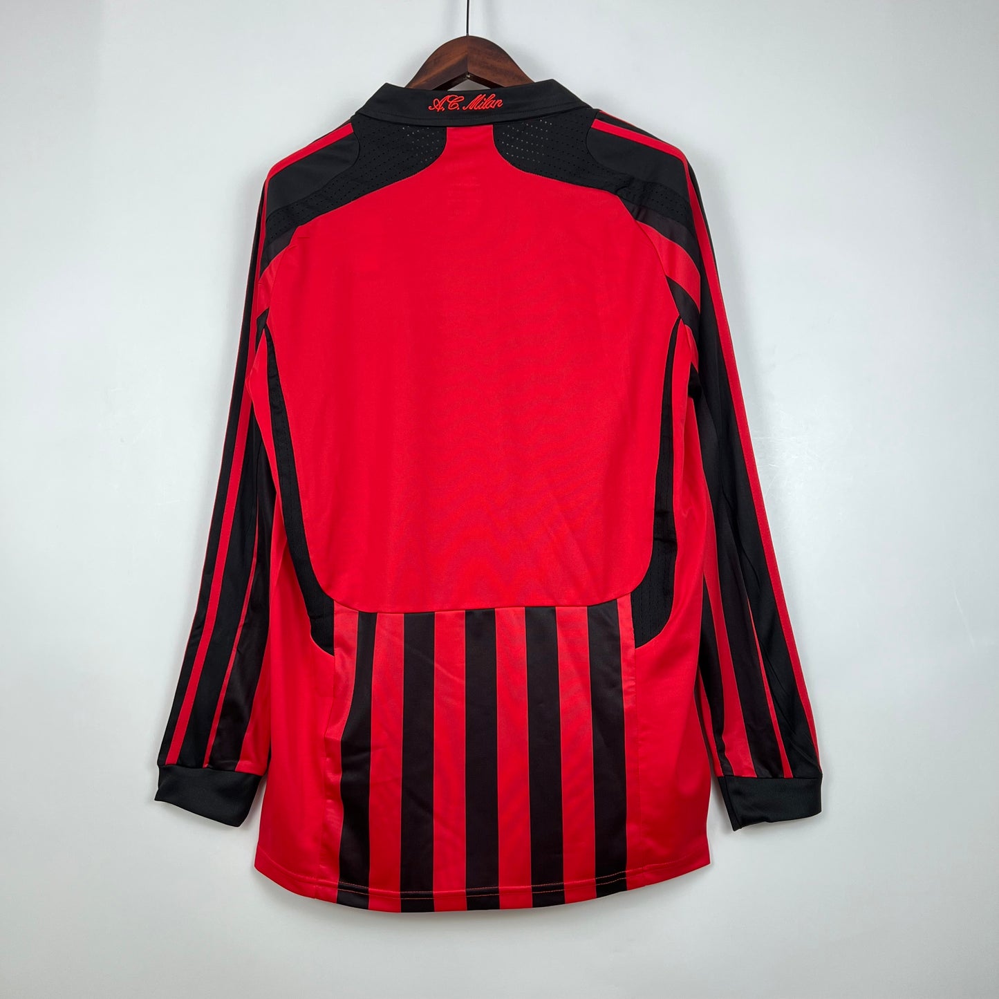 Retro Long Sleeve AC Milan 07/08 Home