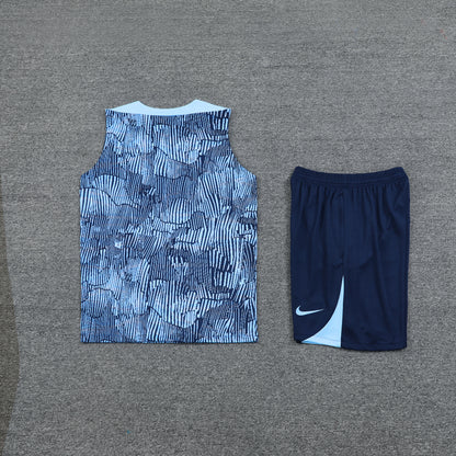 PSG Vest Set-Grey and Navy Blue