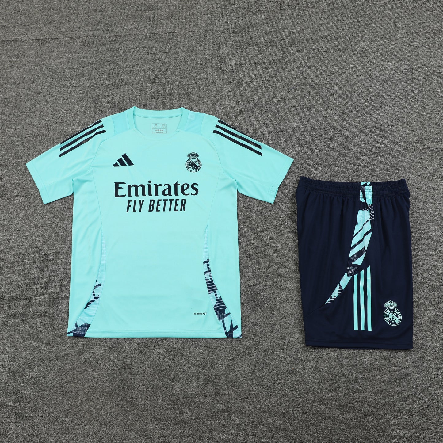 Real Madrid Shorts Set-Blue and Navy Blue