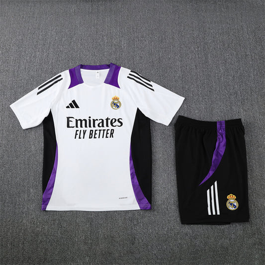 Real Madrid Shorts Set-White and Black