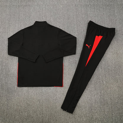 Portugal Tracksuit-Black and Red