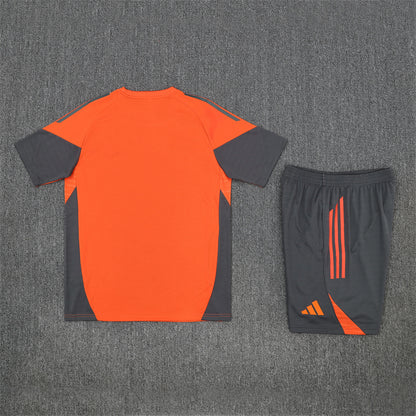 FC Bayern Munich Shorts Set-Orange and Grey