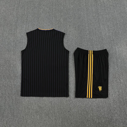 Chelsea Vest Set-Black