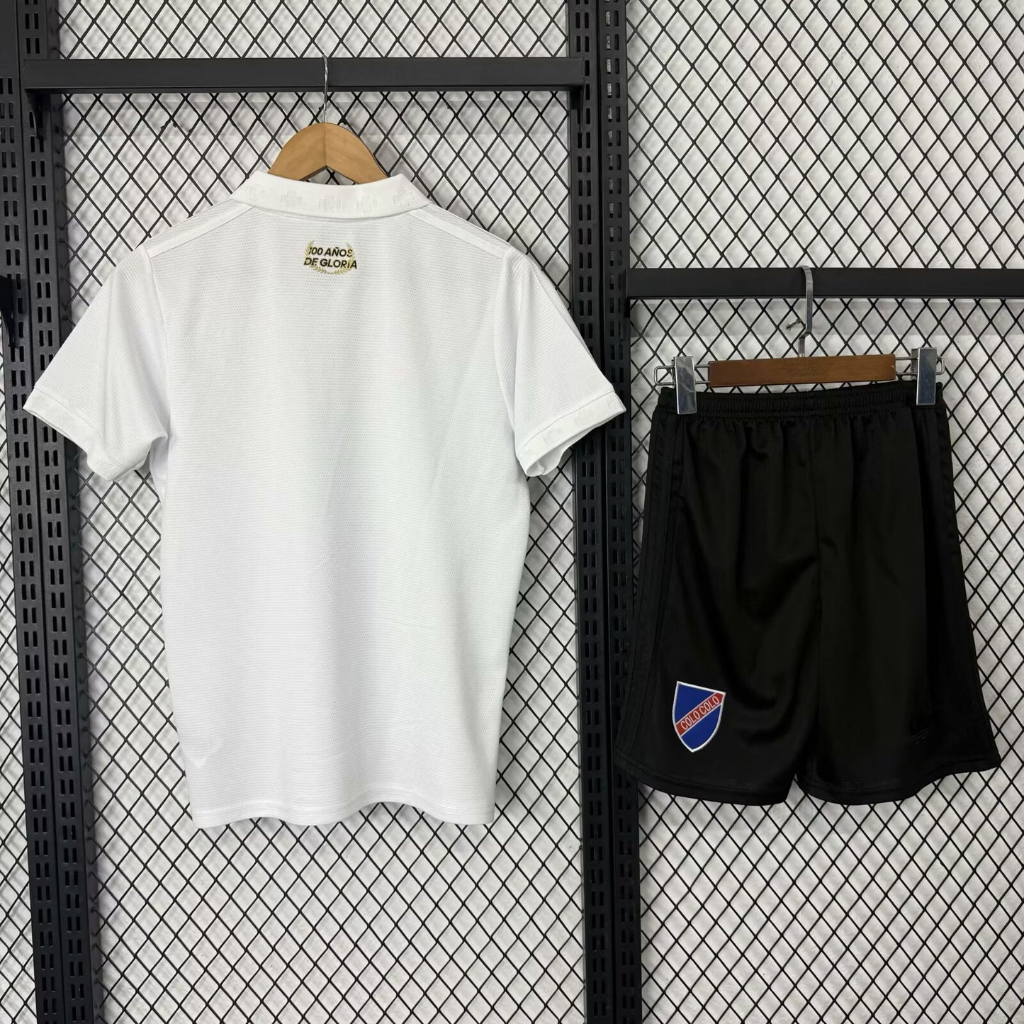 25/26 Kids Colo Colo 100th Anniversary White