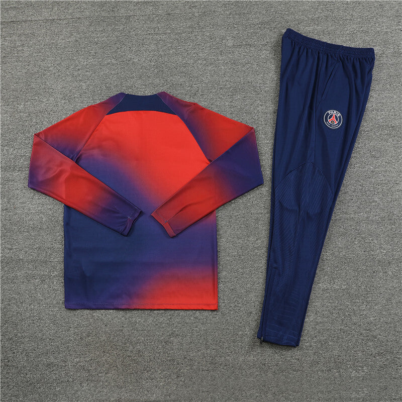 PSG Tracksuit-Red and Navy Blue