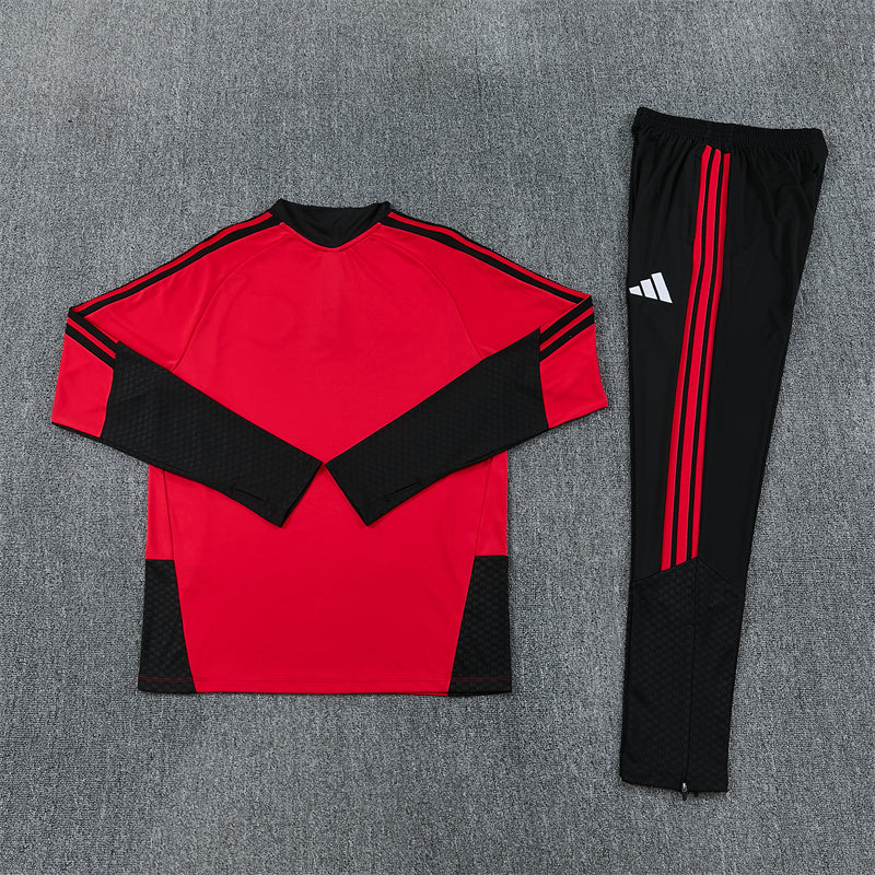 Ajax Tracksuit-Red and Black