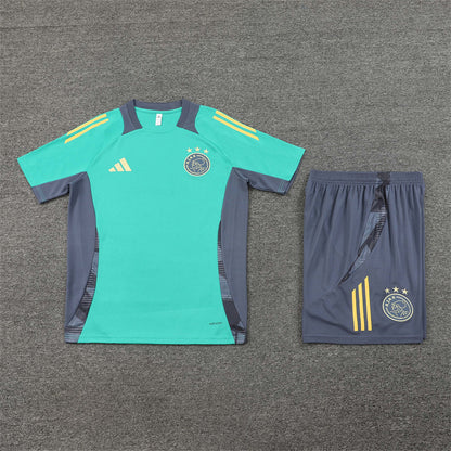Ajax Shorts Set-Green and Grey