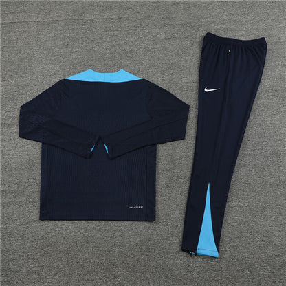 Chelsea Tracksuit-Black and Blue