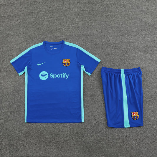 Barcelona Shorts Set-Dark Blue
