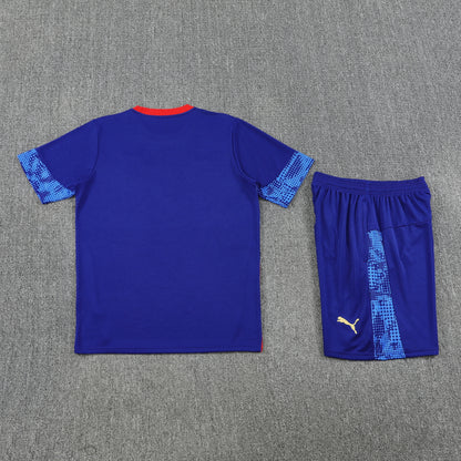 RB Leipzig Shorts Set-Blue and Red