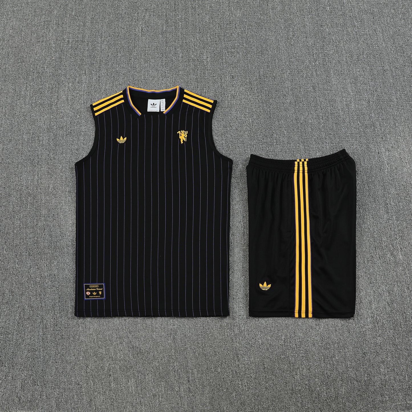 Chelsea Vest Set-Black