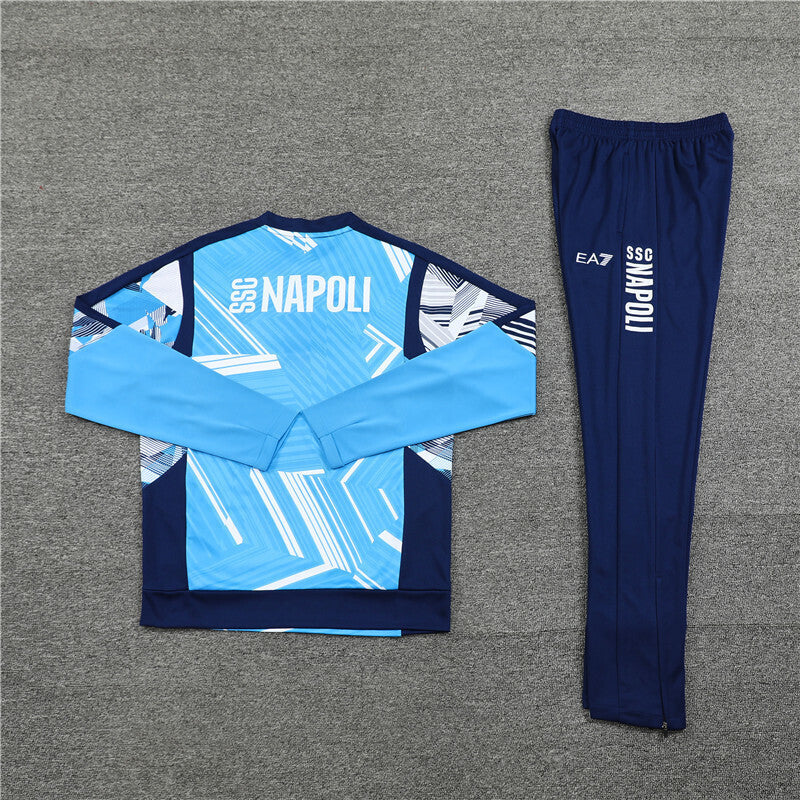 Napoli Tracksuit-Blue and Navy Blue