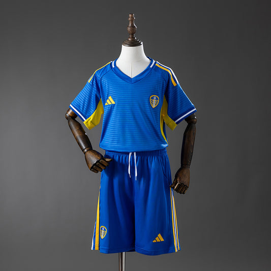 Leeds United 25/26 Away Kids kit Jersey