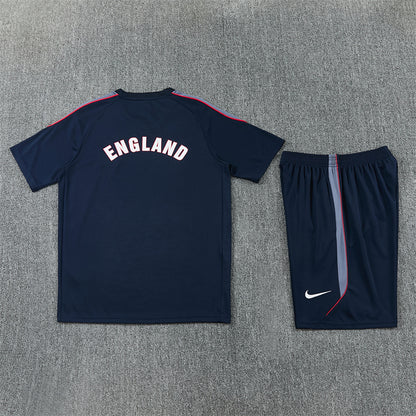 England Shorts Set-Navy Blue