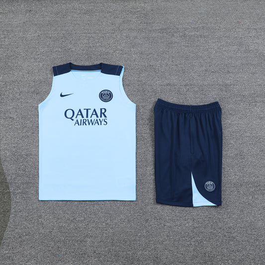PSG Vest Set-Light Blue and Navy Blue