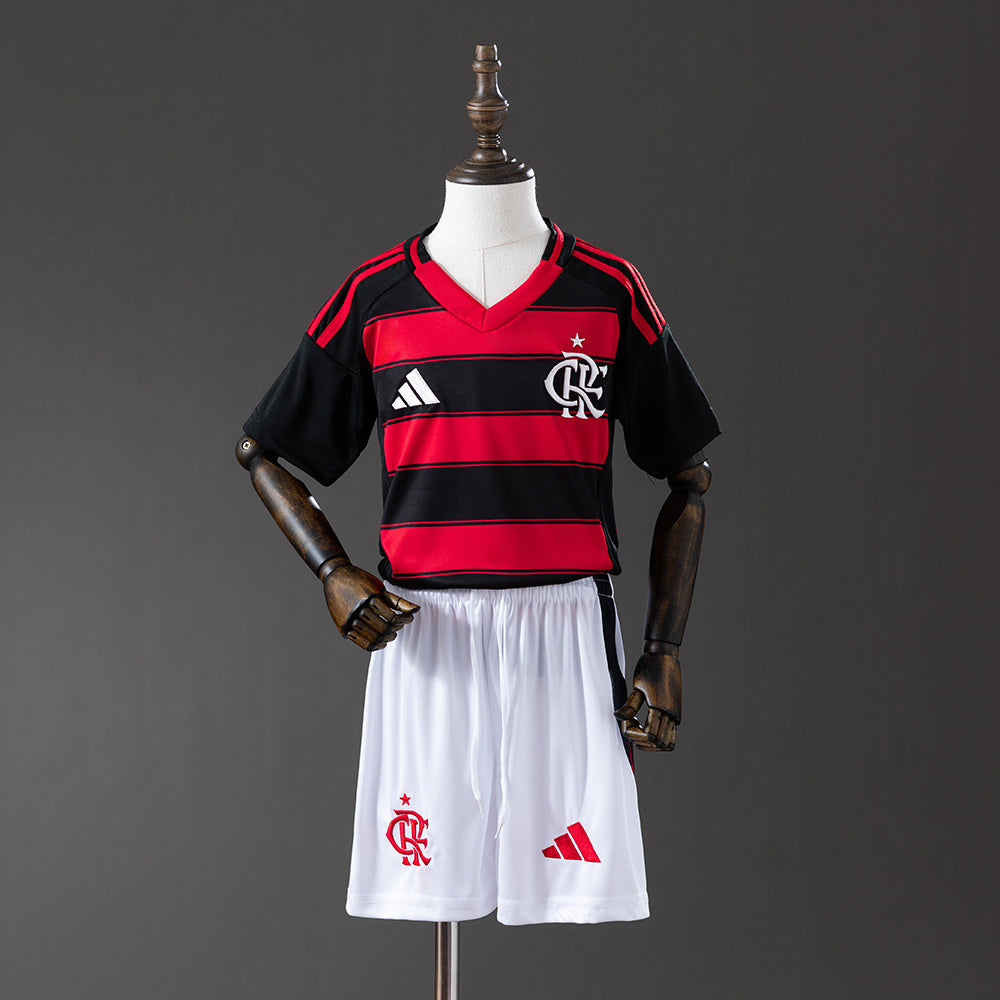 Flamengo 25/26 Home kids kit