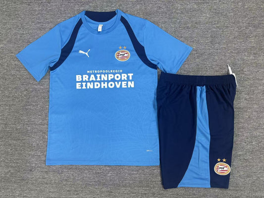 PSV Shorts Set-Blue and Navy Blue