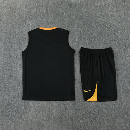 Inter Milan Vest Set-Grey and Black