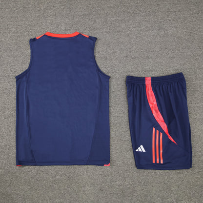 Manchester United Vest Set-Navy and Red