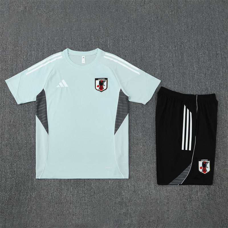 Japan Shorts Set-Light Grey and Black