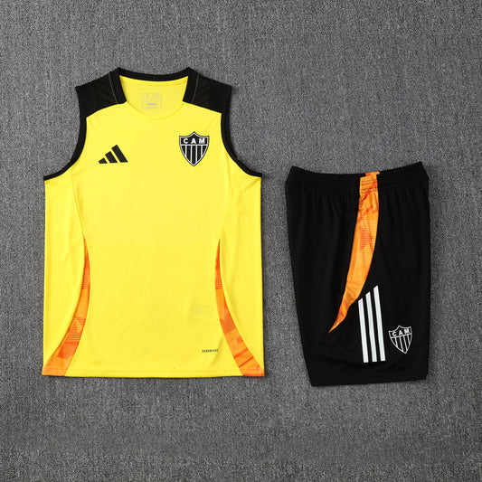 Atletico Mineiro Vest Set-Yellow and Black