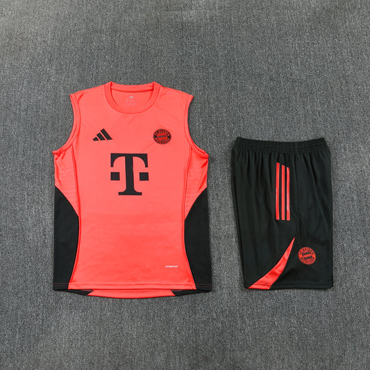 FC Bayern Munich Vest Set-Orange and Black