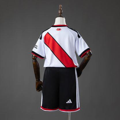 River Plate 26/27 Home Kids Kit Jersey