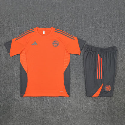 FC Bayern Munich Shorts Set-Orange and Grey