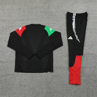 Arsenal Tracksuit-Red, Green and Black