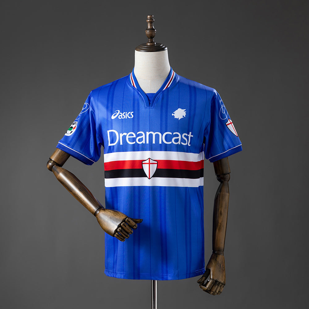 Sampdoria 00/01 Home Retro Jersey
