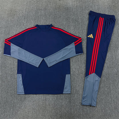FC Bayern Munich Tracksuit-Navy Blue and Grey