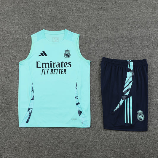 Real Madrid Vest Set-Blue and Navy Blue