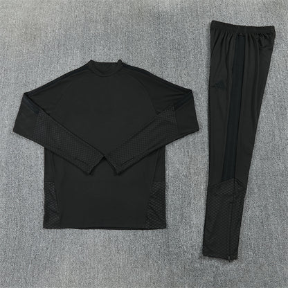 Real Madrid Tracksuit-Black